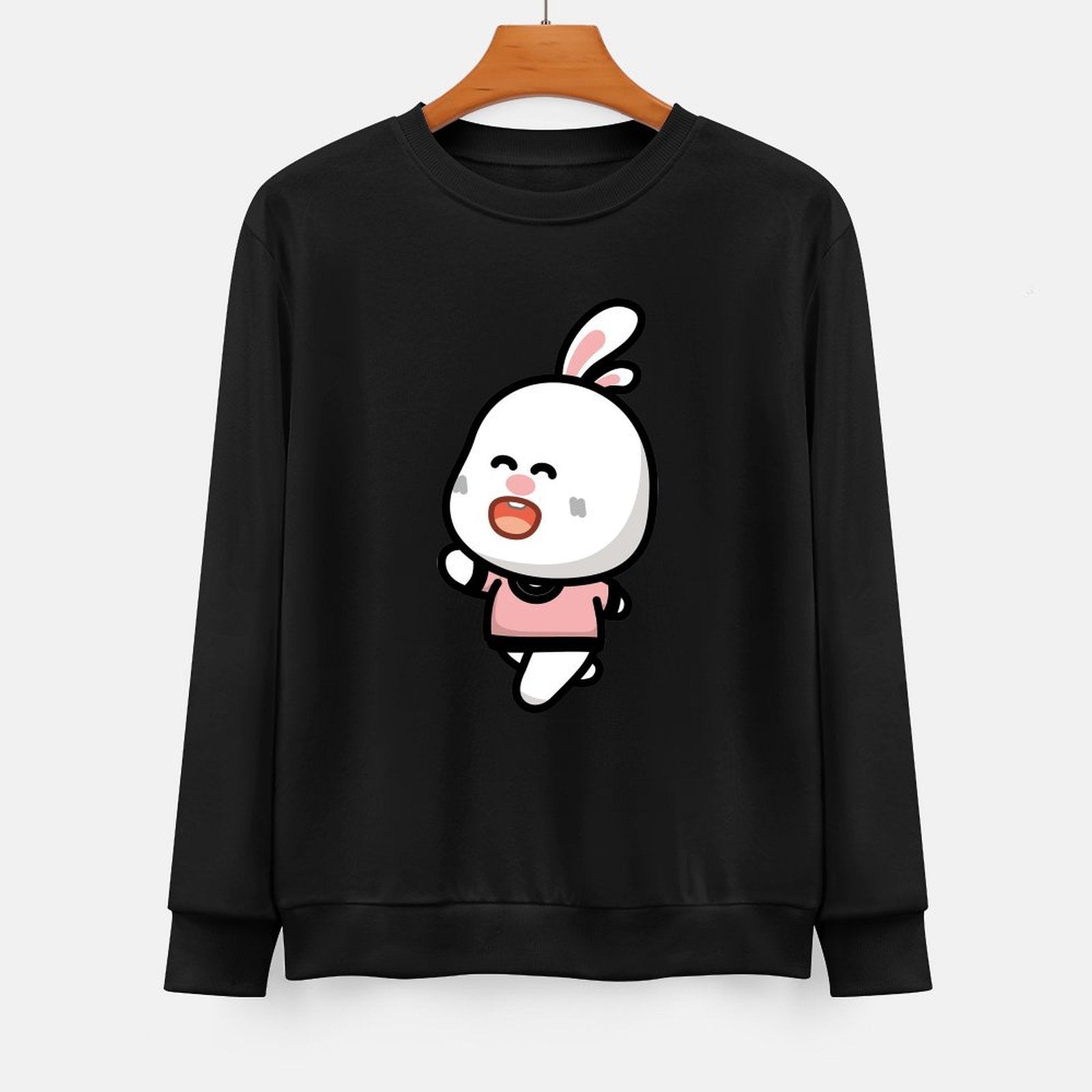 Front Patterned Long Sleeve TopFresh Vibrant Colors